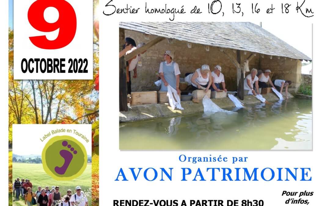 Randonnée des lavoirs le 9 Octobre