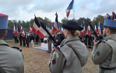 commémoration du 80ème anniversaire à la stèle du Ruchard